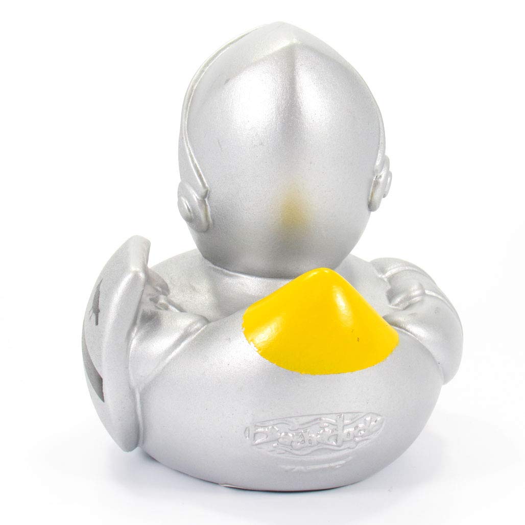 Yarto New Large Floating Bath Rubber Designer Duck in Armour Fun Gift Knight