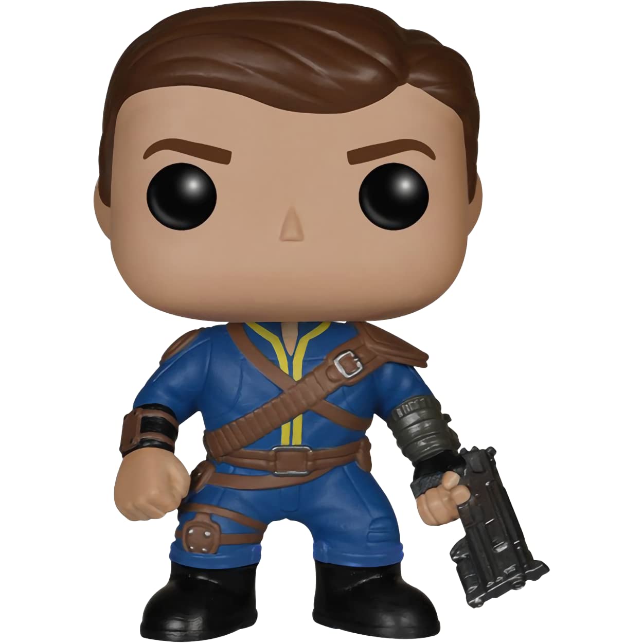 Funko Lone Wanderer [Male]: P o p ! Games Vinyl Figurine Bundle with 1 Compatible 'ToysDiva' Graphic Protector (047-05848 - B)