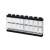 LEGO Minifigure Display Case 16 Black Space for 16 Minifigures