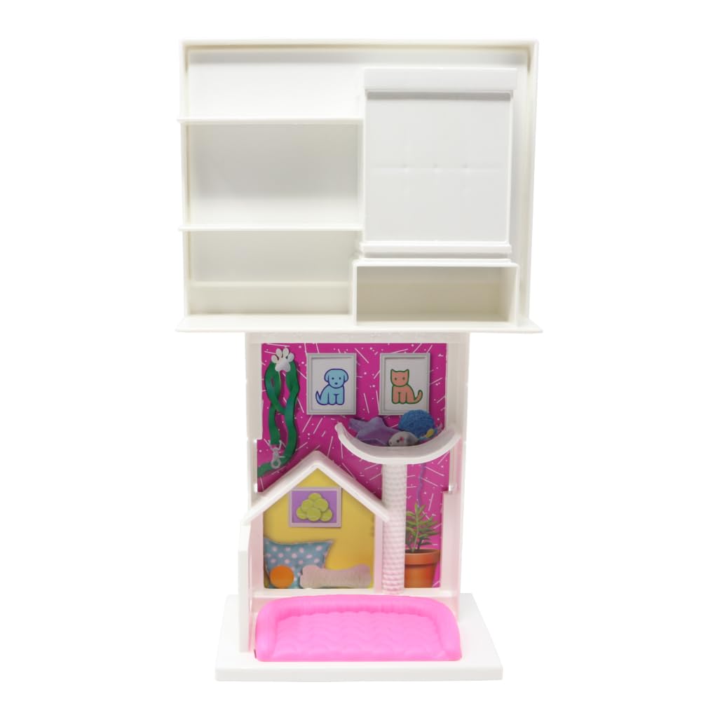 Replacement Parts for Barbie Dreamhouse Playset - GRG93 ~ Replacement TV and Fireplace Unit