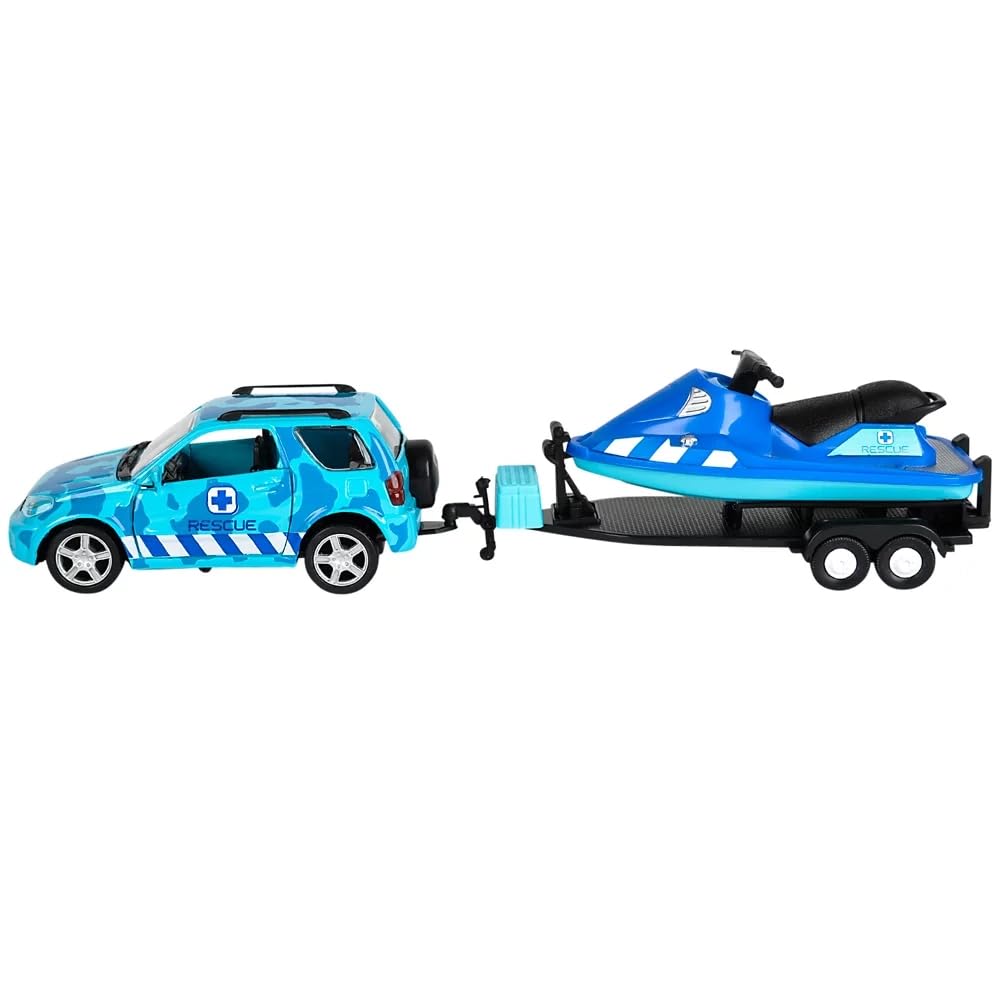 Rhode Island Novelty Aquatic 4 x 4 with Trailer and Jet Ski