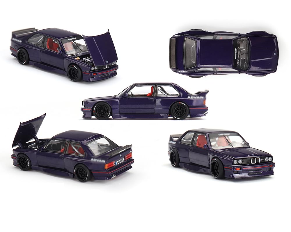MINI GT M3 Kaido GT V2 Purple Metallic (Designed by Jun Imai) Kaido House Special 1/64 Diecast Model Car KHMG216