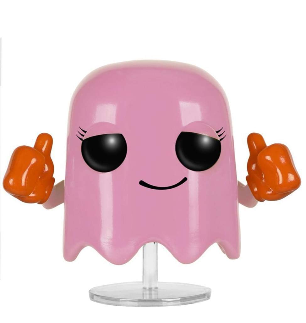 Funko POP Games: Pac-Man - Pinky Action Figure