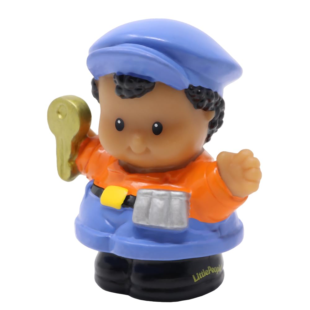 Fisher-Price Replacement Part for Collectible Little People Airport Parking Garage Mall Playset G8129 - Replacement Valet Parking Attendant Michael