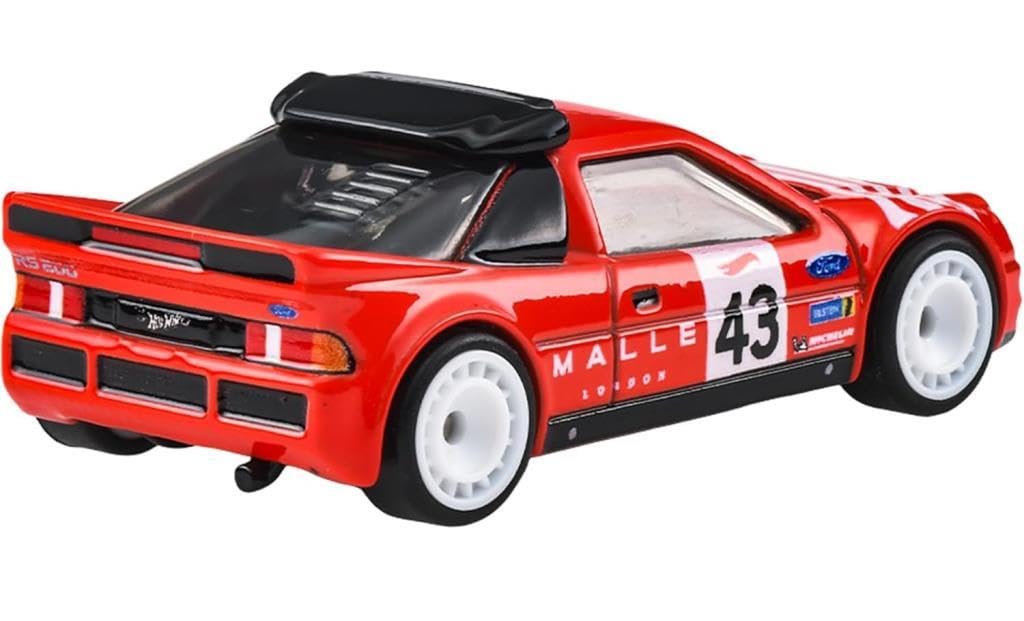 Hot Wheels JBL29 Boulevard Ford RS200 Ride On Toy Mini Car Ages 3+ Red