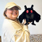 Squishable - Mini Baby Mothman - Mothman Collection - 9 in - Soft Toy Collectible Stuffed Animal - Wing Magnets