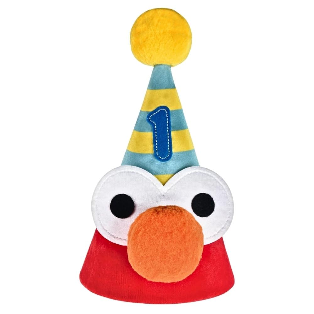 Fun Everyday Sesame Street Deluxe Cone Hat - 7" x 5" (1 Pc.) - Vibrant Design - Perfect for Parties and Playdates