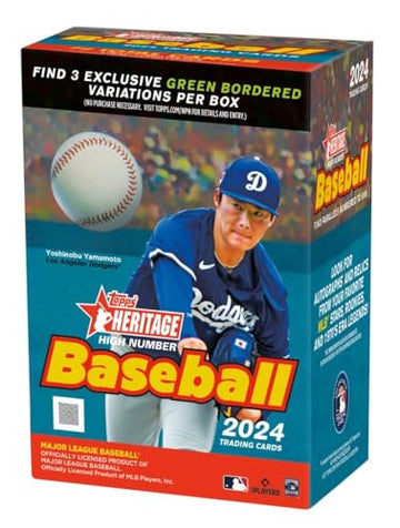 2024 Topps Heritage High Number Box Top Heritage High Number Baseball Value Box