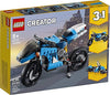 LEGO Creator 3in1 Superbike 31114 Toy Motorcycle Building Kit; Makes a Great Gift for Kids Who Love Motorbikes and Creative Building, New 2021 (236