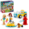 LEGO Friends Dog Grooming Car Toy, Building Toy for Kids Who Love Animals and Nature, Comes with 2 Mini Doll Characters and 2 Dog Toy Figures, Vet Toy