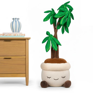 Russ Greenhouse 4 Feet Tall Money Tree Plush - Ultrasoft Official Jazwares Plush - Ages 3+