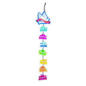 Fun Express Gifts of The Holy Spirit Mobile Craft Kit - DIY Craft Kit Kids to Create Religious Projects - Ideal Sunday Schools Church Events Religious