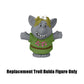 Replacement Part for Fisher-Price Little-People Carry Along Castle Case Playset - HMX76 ~ Replacement Troll Bulda Figure ~ Inspired by Disney Frozen