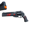 15.5 inch Foam Hand Cannon Prop Cosplay Costume Foam Pistol Game Anime Xmas Collection (Red)