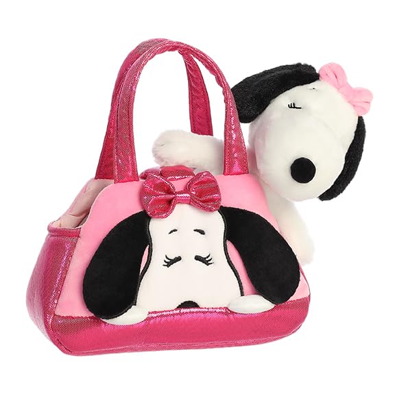 Aurora® Adorable Peanuts® Fancy Pals™ Peek-A-Boo™ Belle Stuffed Animal - Officially Licensed Toys for All Snoopy Fans - Nostalgic Gift for Adults