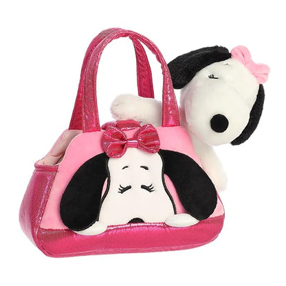 Aurora® Adorable Peanuts® Fancy Pals™ Peek-A-Boo™ Belle Stuffed Animal - Officially Licensed Toys for All Snoopy Fans - Nostalgic Gift for Adults