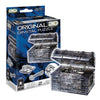 Bepuzzled Original 3D Crystal Puzzle - Treasure Chest, Black - Fun yet challenging brain teaser that will test your skills and imagination, For Ages