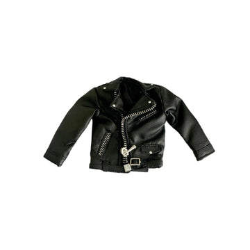 1/12 Action Figure Clothes,Leather Jacket for 6 inch Male Action Figures,1:12 sacle Miniature Doll Clothing (Leather Jacket)