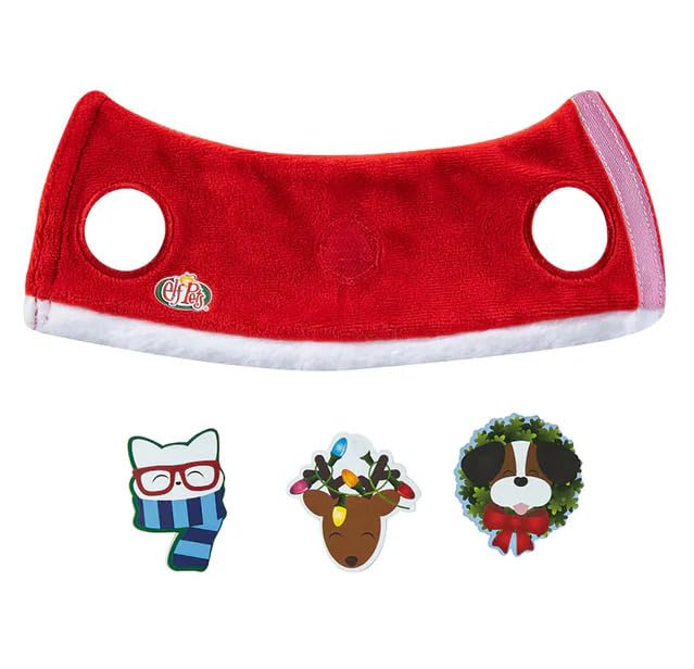 The Elf on the Shelf Elf Pets Reindeer Plush & Claus Couture Pet Sweater Accessory Multi-Item Gift Set - Includes Story Book, Offiicial Adoption