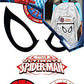 Marvel Spider-Man Art Set Bundle ~ 40 Pc Superhero Art Kit with Spiderman Coloring Utensils, Brushes, Art Pad, Stickers and More! (Spiderman Color