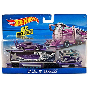 Hot Wheels Purple Galactic Express Hauler