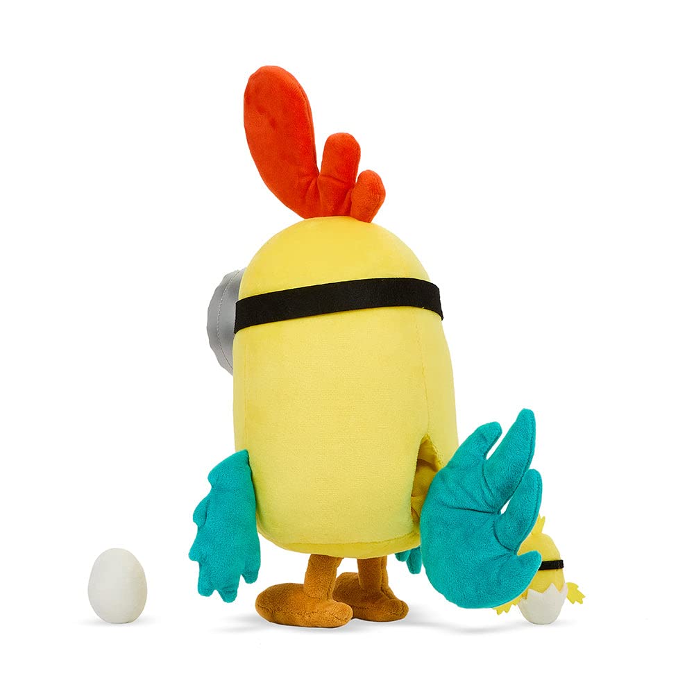 Kidrobot Minions: The Rise of Gru Minion Chicken Interactive Plush