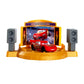 Disney Pixar Cars Track Springboard Piston Cup with Lightning McQueen Vehicle, Track Over 50 cm Long, Jump and Stunt, 2 Ways to Play, JDJ02