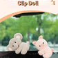 WASTROYAL Cute Plush Animal Dashboard Decor Adorable Elephant & Pig Car Screen Topper Stress Relief Desk Holder for Office, Car & Home (Panda)
