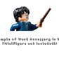 LEGO Harry Potter Minifigure Accessory Pack - Owl Magic Spell Book, Wands, Brooms, Goblets, and Lamp Accessories