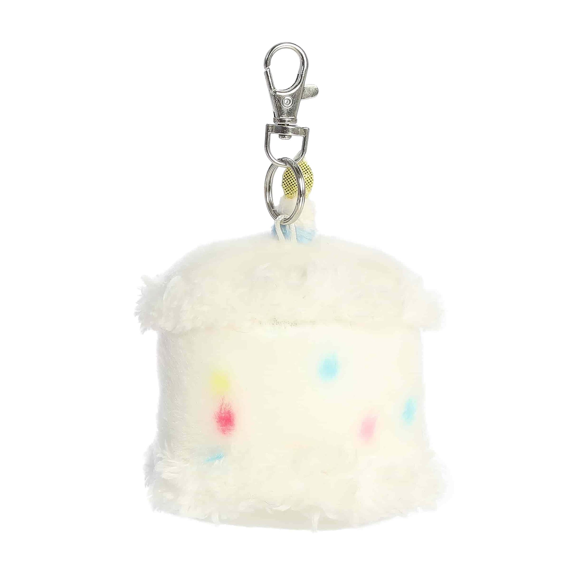 Aurora® Adorable Palm Pals™ Happy B'Day Cake™ Clip-On - Fun Collectible Plush For Kids and Adult Collectors - Perfect for Decorating Rooms