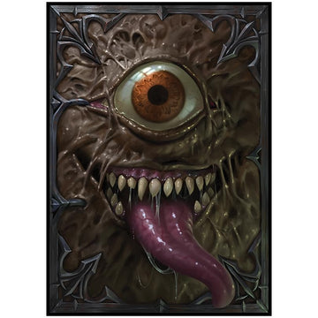 Fantasy North - Book of Fiends - Spell Book Series I - 100 Textured Matte TCG Card Sleeves - Fits Magic MTG Commander Pokemon and Other Card Games