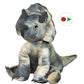 Bear Fun Creations Recordable 16" Plush Tops The Triceratops w/20 Second Digital Recorder for Special Messages, Rymes or Songs