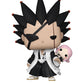 Epic Collectibles Pop Anime: Bleach - Kenpachi Zaraki with Yachiru Exclusive Vinyl Figure Bundled with Box Protector Compatible for Funko