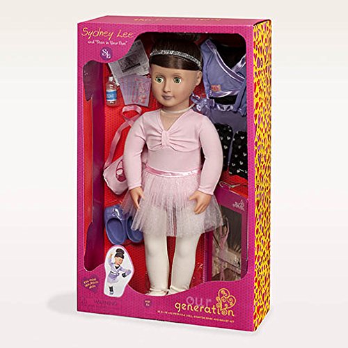 Our Generation Dolls Sydney Lee Deluxe Doll with Book