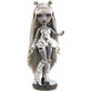 Rainbow High Shadow Series 1 Luna Madison- Grayscale Fashion Doll. 2 Metallic Grey Designer Outfits to Mix & Match, for Kids 6-12 Years Old and