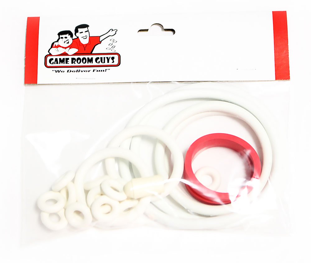 Game Room Guys Gottlieb Play Ball Pinball White Rubber Ring Kit