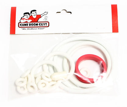 Game Room Guys Gottlieb Play Ball Pinball White Rubber Ring Kit