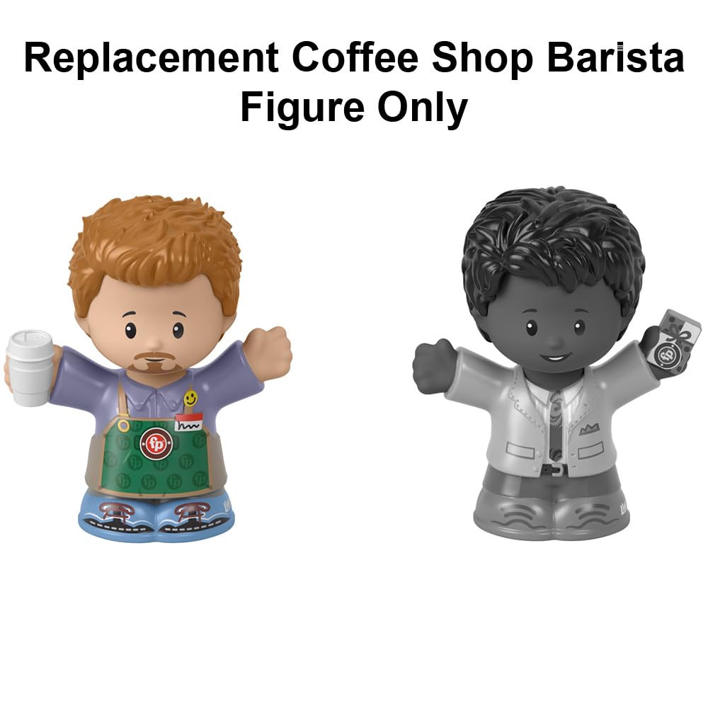 Replacement Part for Fisher-Price Little People Barista and Customer Playset HBW63 - Replacement Barista Figure