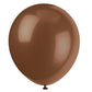 Brown Latex Balloons, 12" - Premium-Quality & Vibrant Party Decorations, Perfect for Any Celebration, 10 count (Pack of 1)