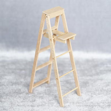 1/12 Miniature Step Ladder Dollhouse Furniture Accessories, Décor, Decorations