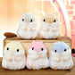 AngelGift Cuddly Hamster Soft Stuffed Animals Cushion Toy Doll, 4" /10cm Mouse Plushie Toys Best Birthday Gifts for The Children Kids Baby Toys