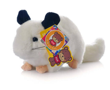 Backlood Toys 12 inch Chinchilla Plush Toy Chinchilla Stuffed Toy (White)