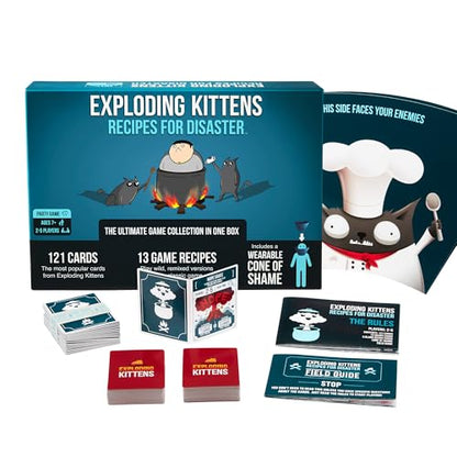 Exploding Kittens Recipes for Disaster, 2-5 Players, Ages 7+