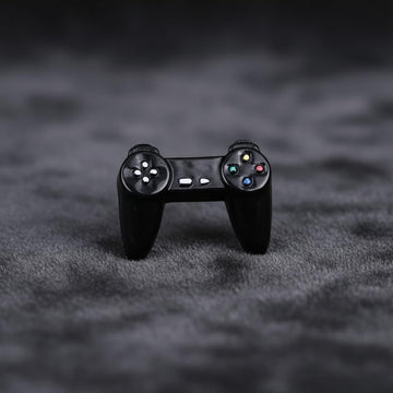 2Pcs Dollhouse MiniatureGamepad Model Game Controller, Funny Gamepad Model, 1:12Dollhouse Decor Accessories