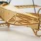 3D Wooden Puzzles DIY Fokker DR1 Triplane Model Aircraft Kit, Laser Cut Balsa Wood Model Airplane Kits to Build for Adults, WW1 Wooden Models Airplane