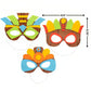 Fun Express Tiki Mask Craft Kit, Makes 12