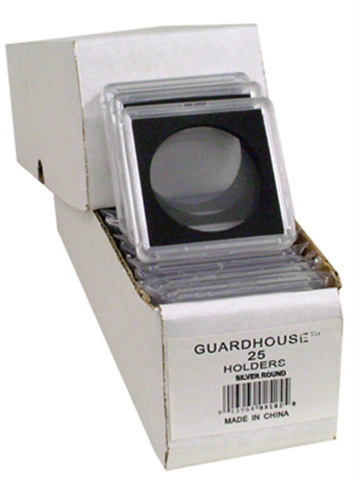 Guardhouse Tetra Snaplocks for SILVER ROUNDS Pack of 25