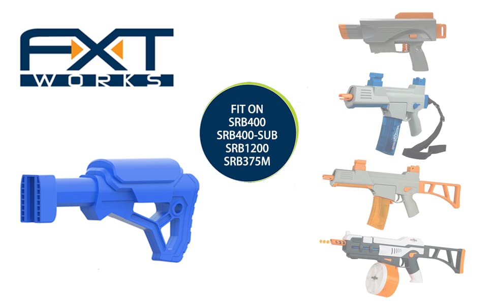 FXT WORKS Accessories Compatible with SRB400, SRB400-SUB, SRB1200, SRB375M Water Bead Blaster Gun