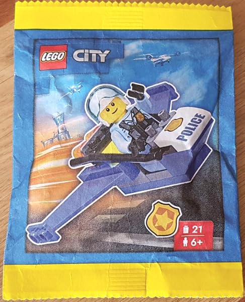 LEGO City: Police Minifigure with Police Jet - Paper Pack