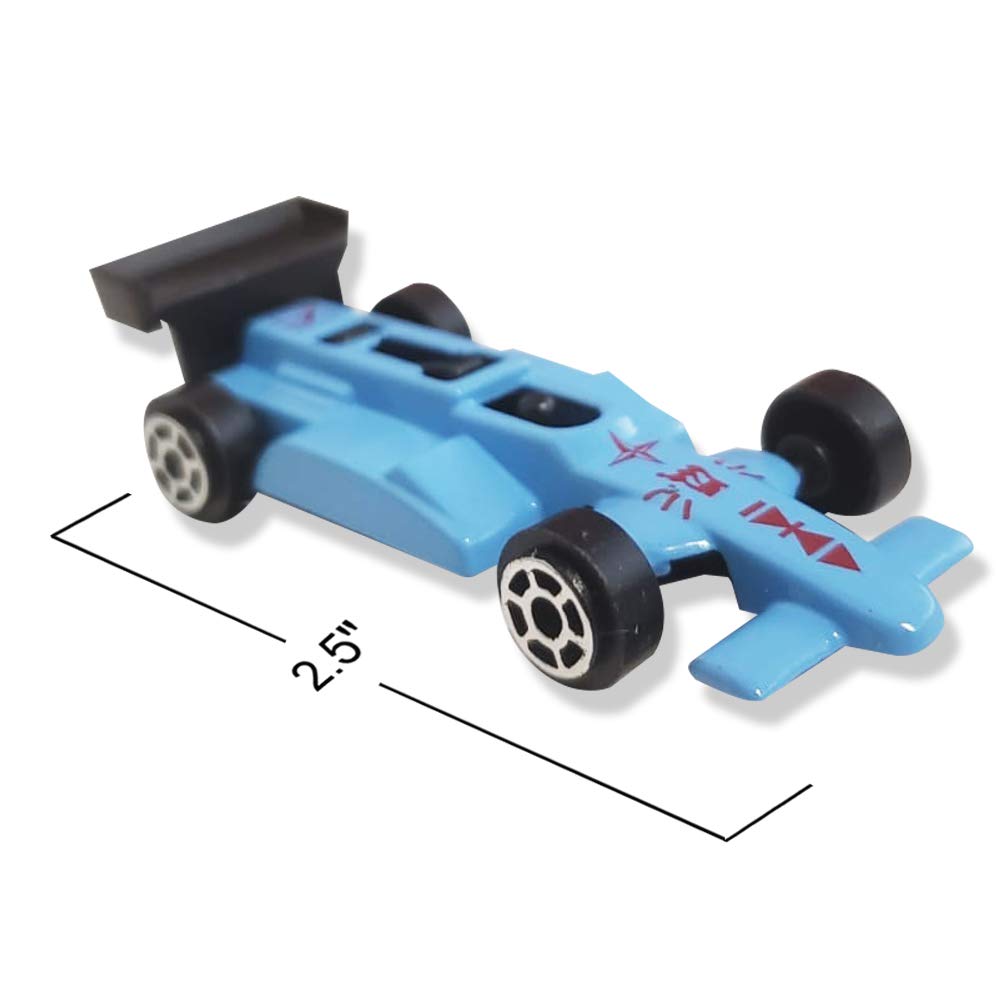 ArtCreativity 25 Pc-Diecast-Toy Car Set, Durable-Diecast-Mini Racers in Assorted Designs, Cool Birthday Party Favors for Kids, Goodie Bag Stuffers